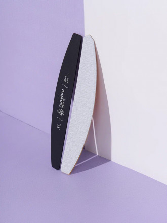 ALGEBRA BEAUTY   HARD GRAY   Мягкие   XL   #180   (50шт)   Сменные  файлы для пилки на вспененной подложке
