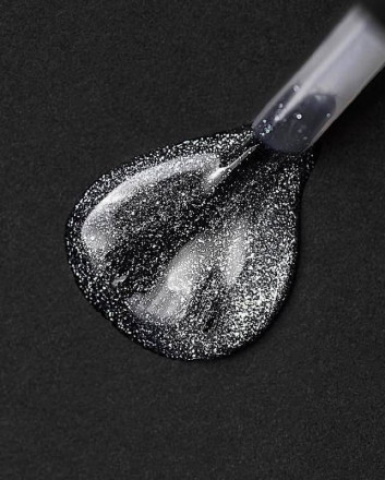 LUXIO   Top SILVER   15мл   Топ с шиммером с л/с