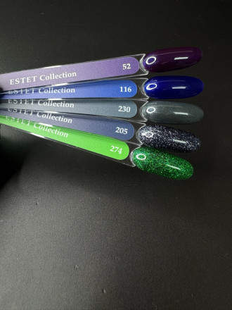 KLIO   ESTET   #205   10мл   Гель-лак с шиммером