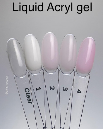 DIVA   Жидкий полигель  15мл  LIQUID ACRYL  Clear   (СНЯТО)